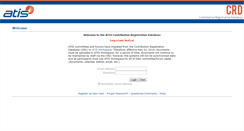 Desktop Screenshot of contributions.atis.org